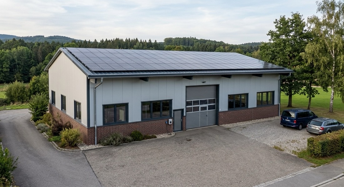 Photovoltaik-Anlage auf Walmdach in Haan-Mitte